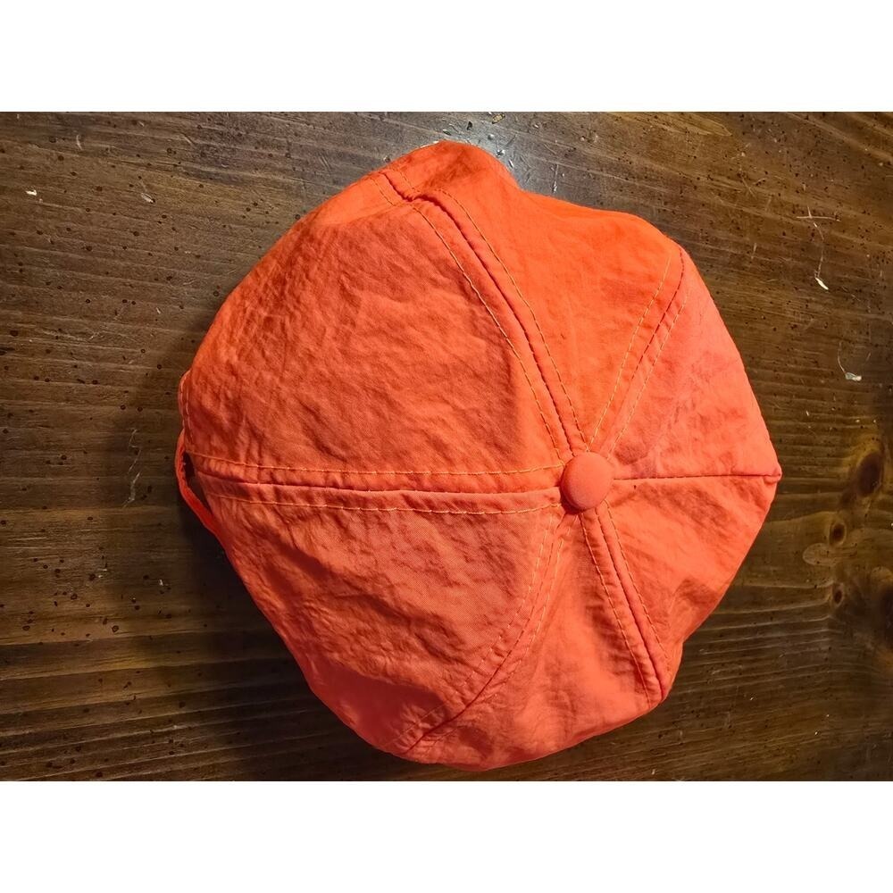 VTG Neon Orange Deli 300 (Closed Las Vegas Deli) Rope Strap Back Nissan Hat NOS - Picture 5 of 5